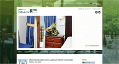 Desktop Screenshot of hotelmodernageres.com